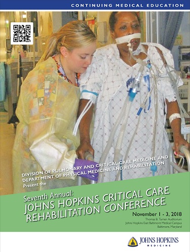 Seventh Annual Johns Hopkins Critical Care Rehabilitation Conference Banner
